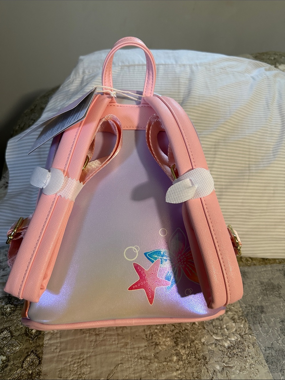 Beautiful Loungefly featuring Ariel, UK exclusive, new with tags - Picture 2 of 7